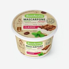 Сыр маскарпоне Bonfesto 78% 500 г* без маркировки